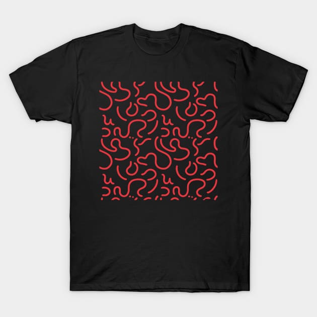Squiggle Symphony T-Shirt by PaletteImpact